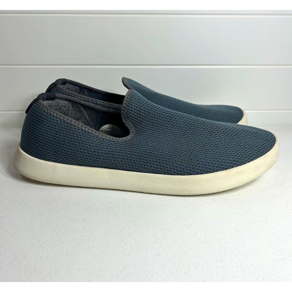 Allbirds Tree Loungers Men’s Slip-On Shoes Size 12 Blue Mesh Breathable